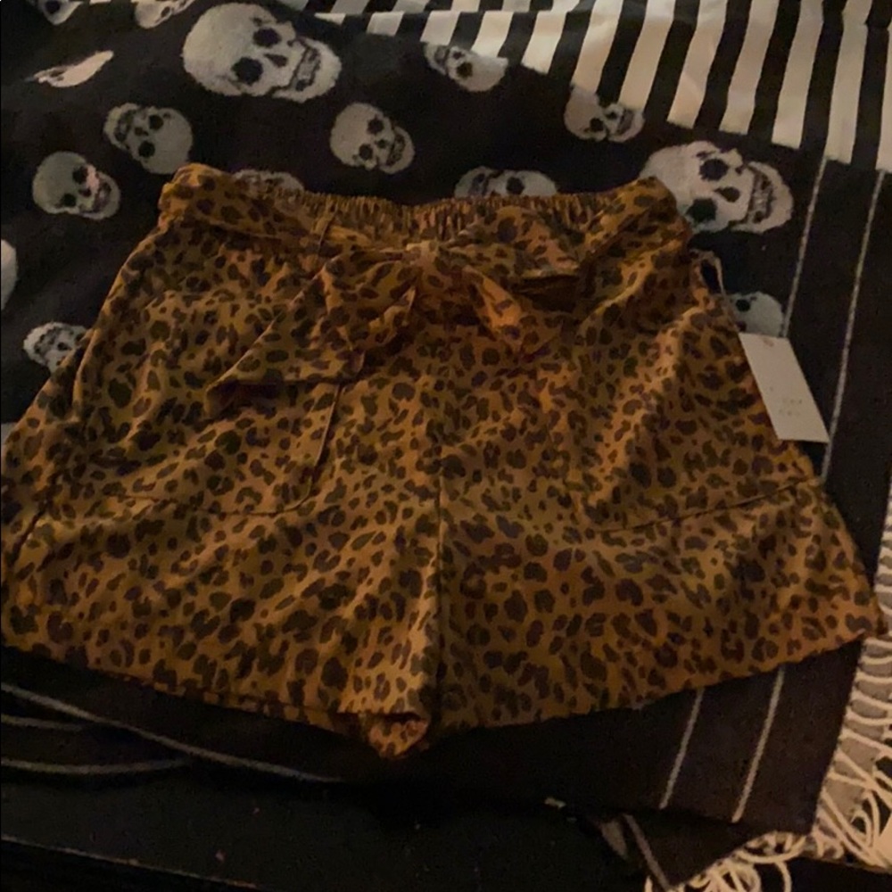Cute paper bag shorts